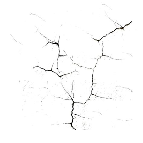 cracked.
